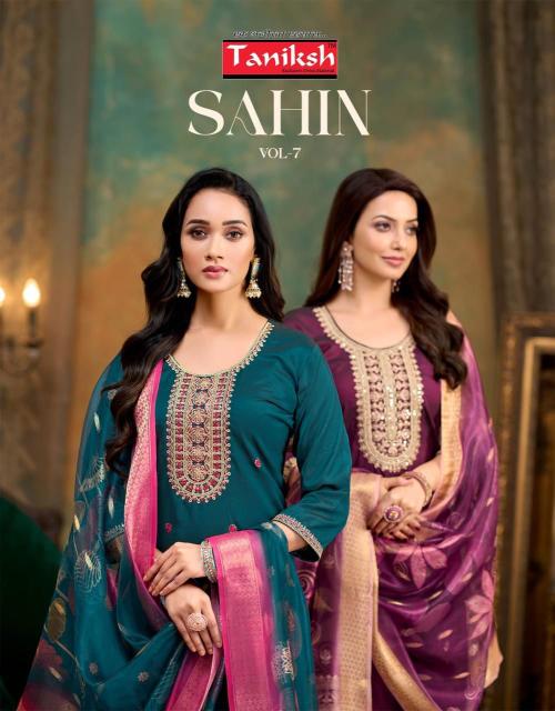 Taniksh sahin vol 7 straight kurtis wholesale  - wholesale export